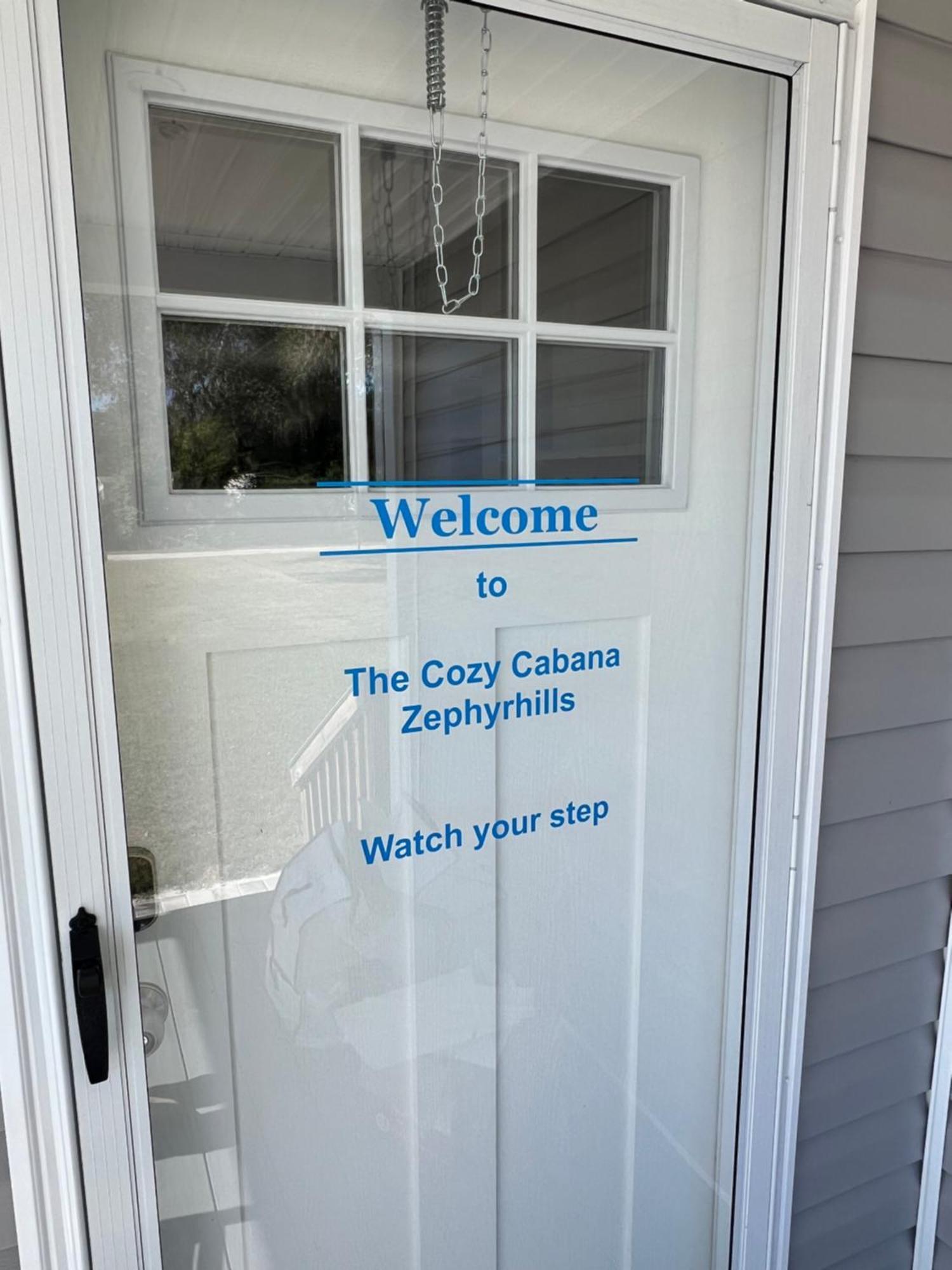 The Cozy Cabana Zephyrhills Exterior photo